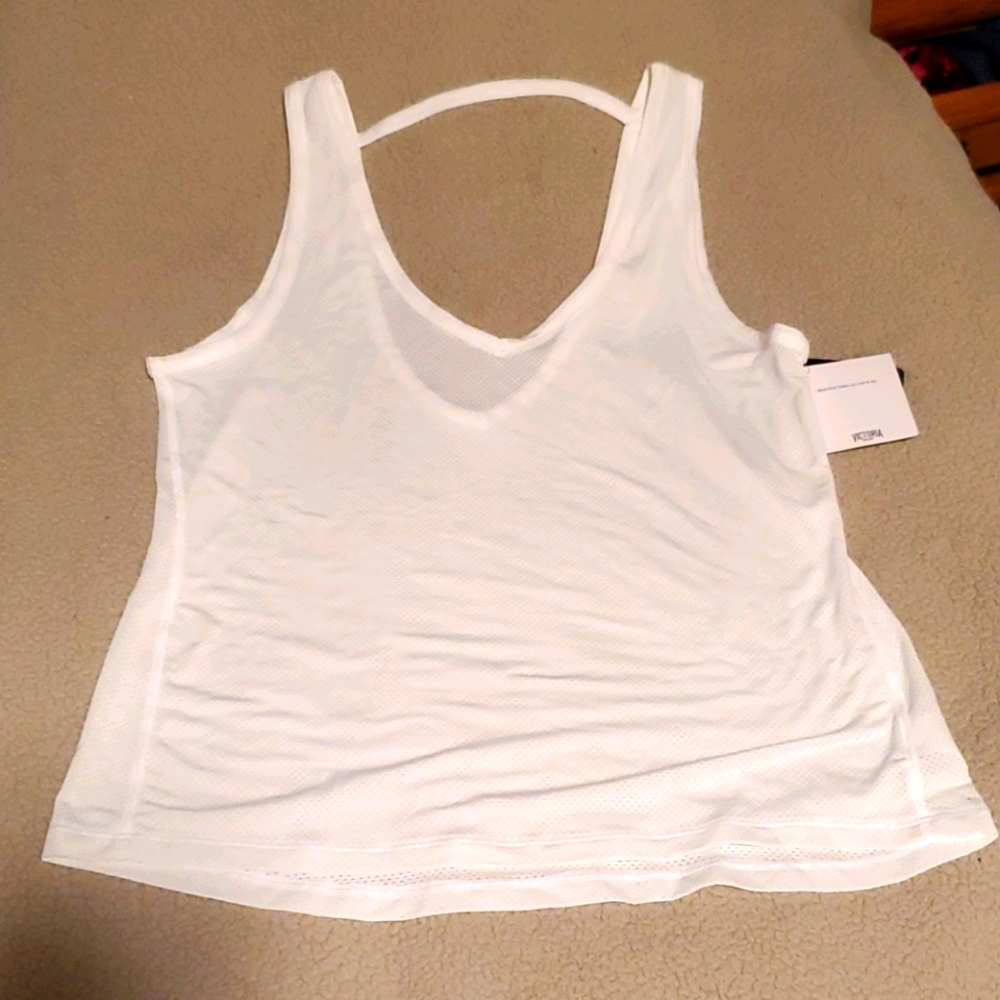 Oversized Mesh VSX Tank Top